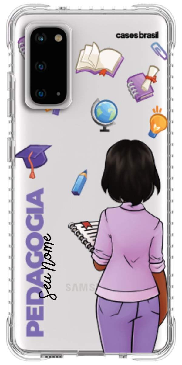 Capinha para Celular Pedagogia - Boneca Profissão