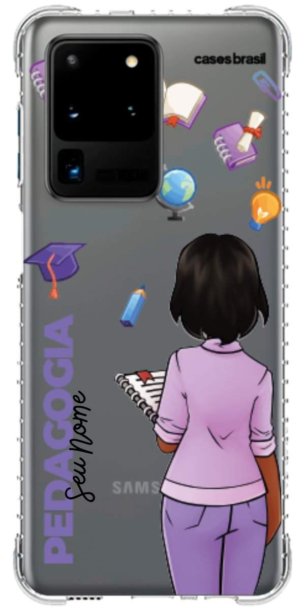 Capinha para Celular Pedagogia - Boneca Profissão