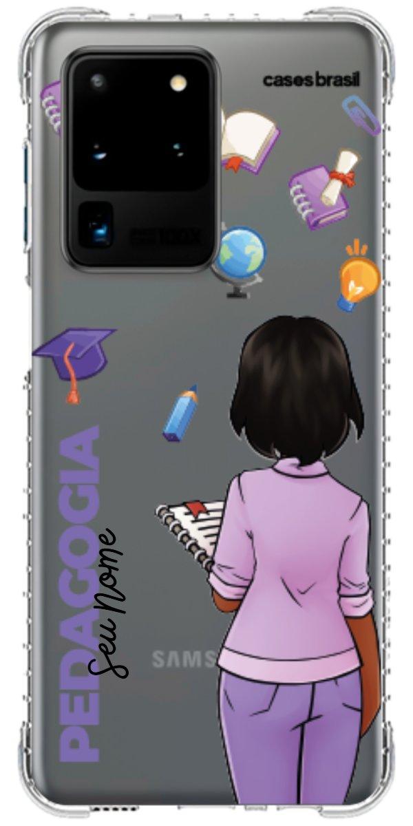 Capinha para Celular Pedagogia - Boneca Profissão