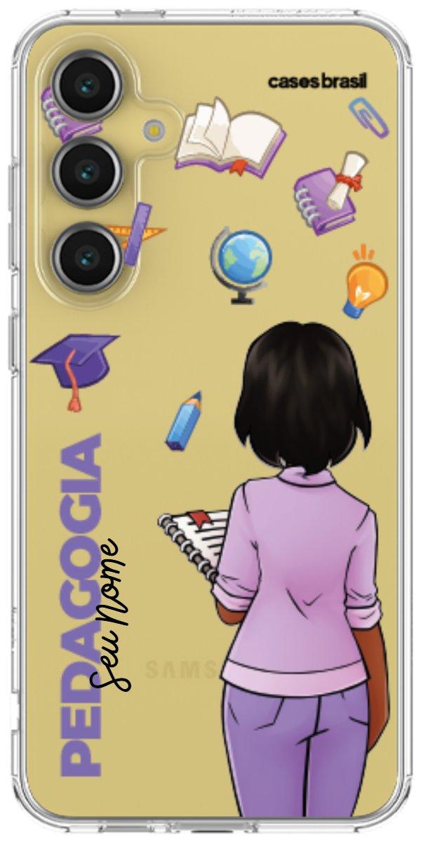 Capinha para Celular Pedagogia - Boneca Profissão