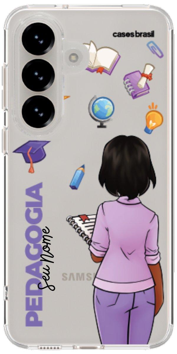Capinha para Celular Pedagogia - Boneca Profissão