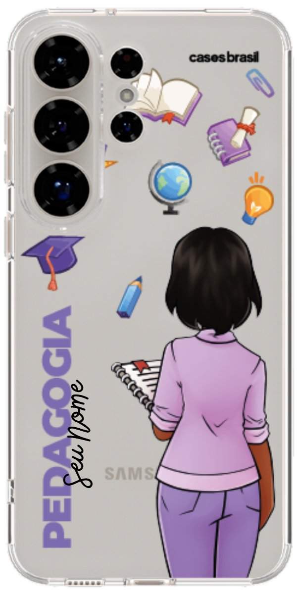 Capinha para Celular Pedagogia - Boneca Profissão