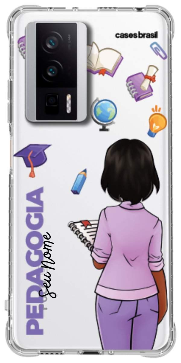 Capinha para Celular Pedagogia - Boneca Profissão