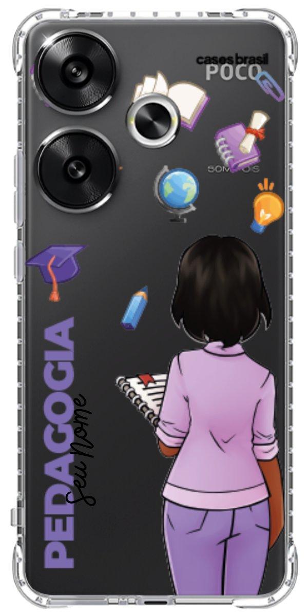 Capinha para Celular Pedagogia - Boneca Profissão