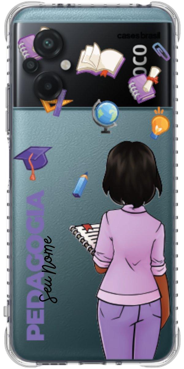 Capinha para Celular Pedagogia - Boneca Profissão