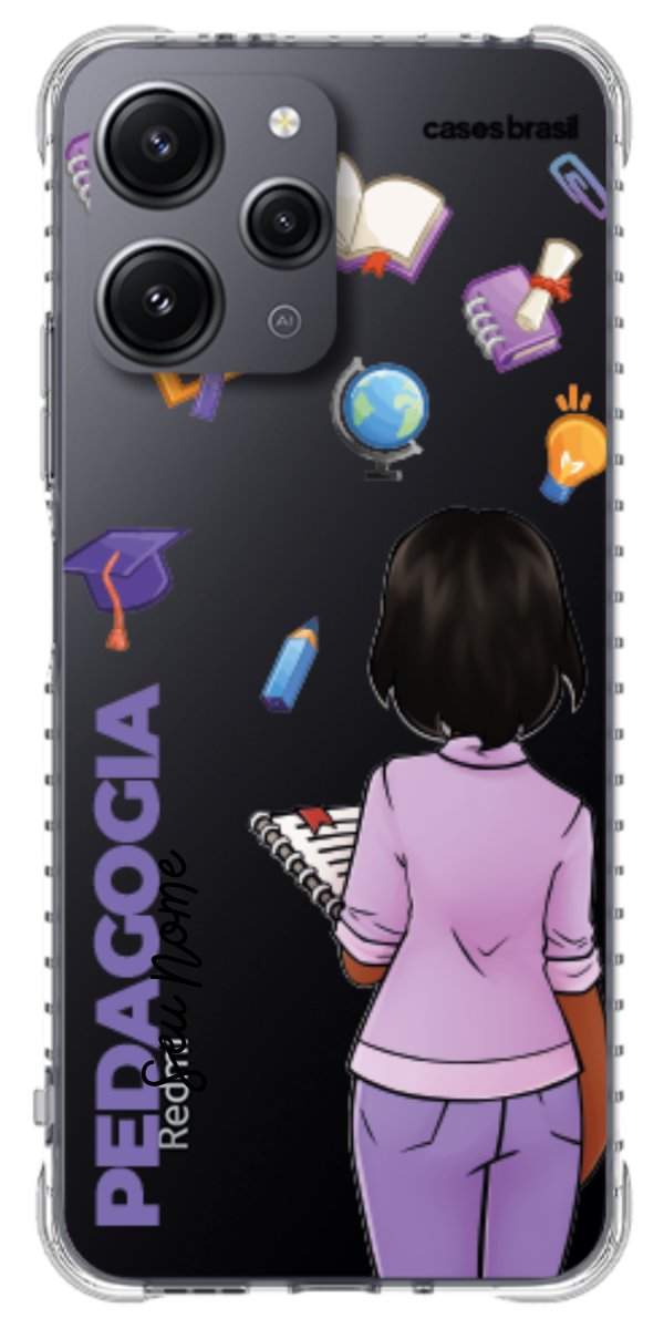 Capinha para Celular Pedagogia - Boneca Profissão