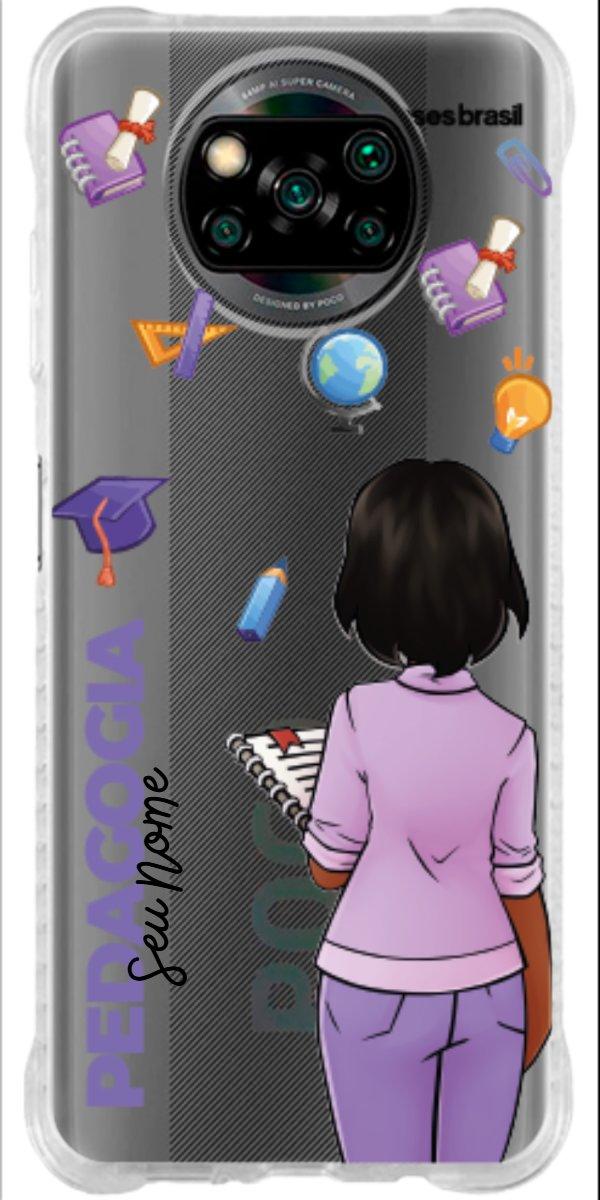 Capinha para Celular Pedagogia - Boneca Profissão