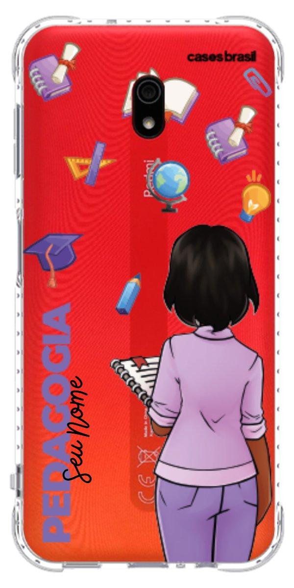 Capinha para Celular Pedagogia - Boneca Profissão