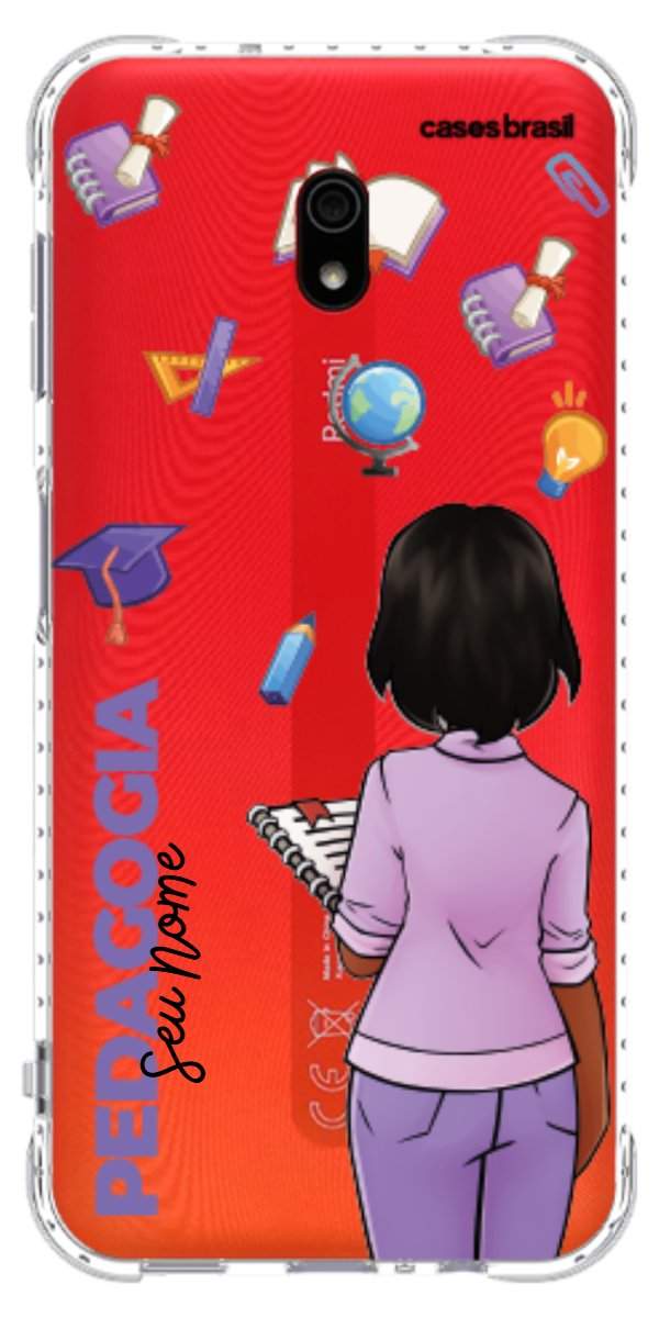 Capinha para Celular Pedagogia - Boneca Profissão
