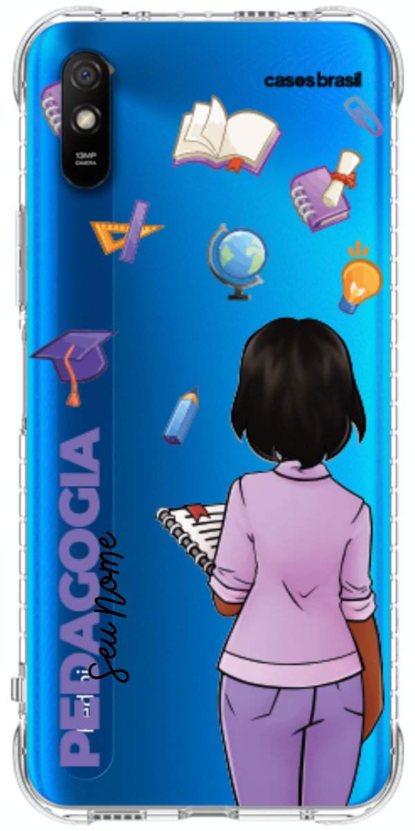 Capinha para Celular Pedagogia - Boneca Profissão