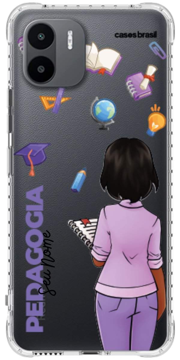 Capinha para Celular Pedagogia - Boneca Profissão