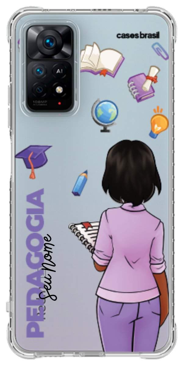 Capinha para Celular Pedagogia - Boneca Profissão