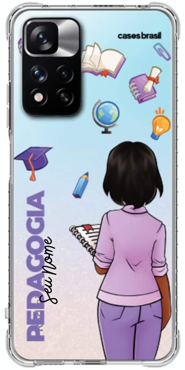 Capinha para Celular Pedagogia - Boneca Profissão