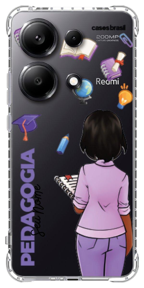 Capinha para Celular Pedagogia - Boneca Profissão