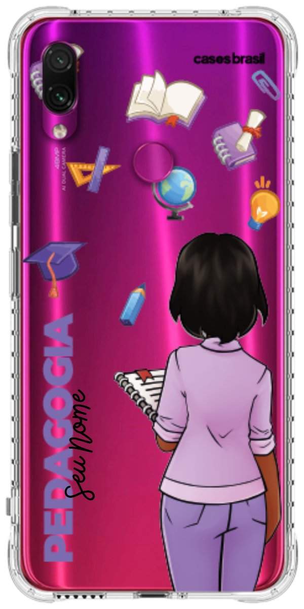 Capinha para Celular Pedagogia - Boneca Profissão