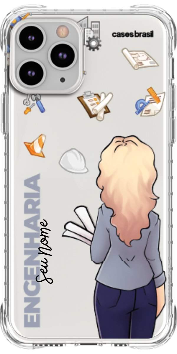 Capinha para Celular Engenharia - Boneca Profissão
