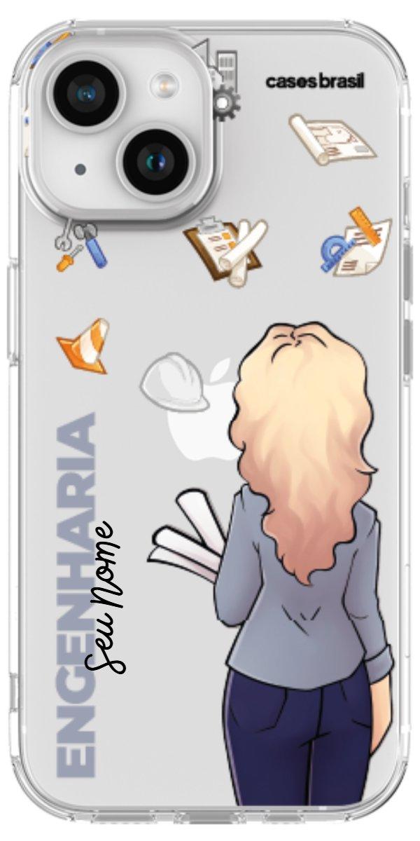 Capinha para Celular Engenharia - Boneca Profissão