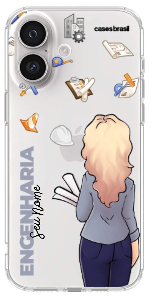 Capinha para Celular Engenharia - Boneca Profissão