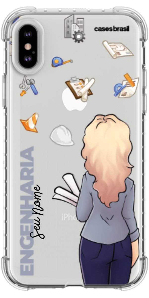 Capinha para Celular Engenharia - Boneca Profissão