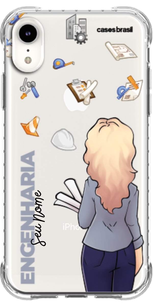 Capinha para Celular Engenharia - Boneca Profissão