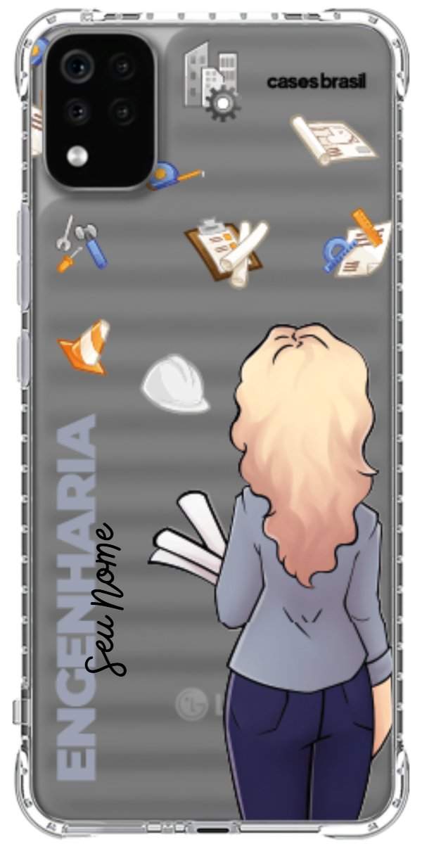 Capinha para Celular Engenharia - Boneca Profissão