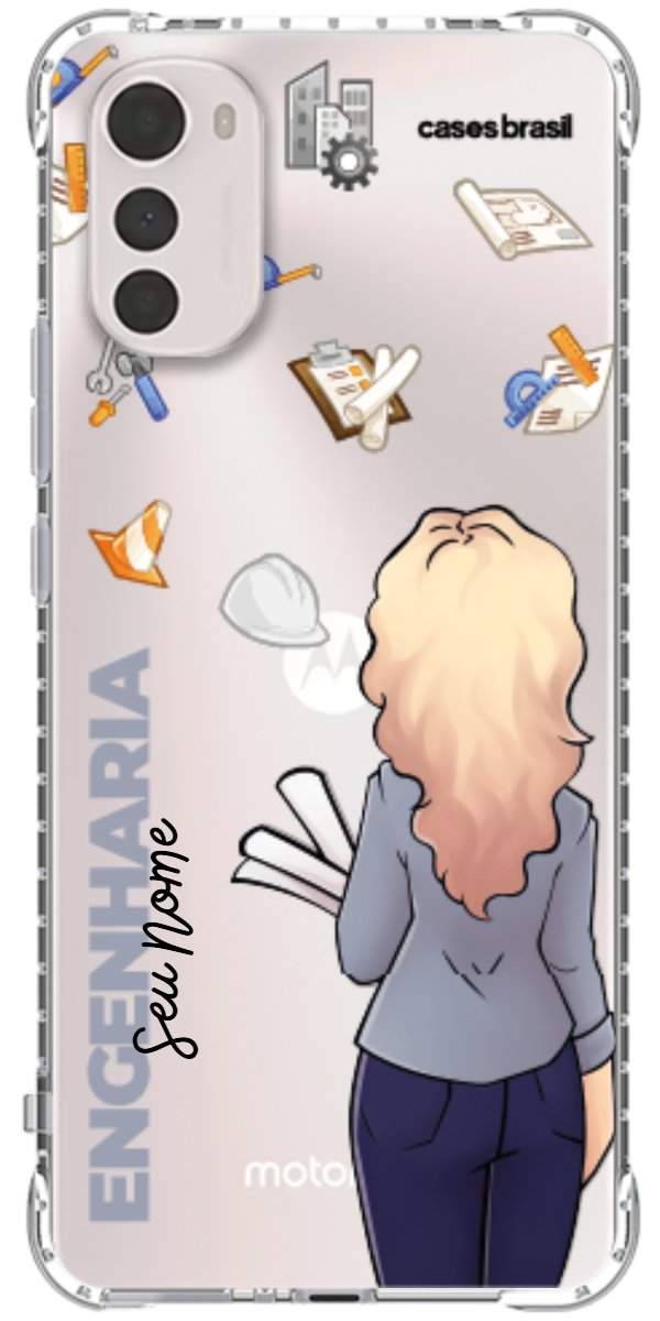 Capinha para Celular Engenharia - Boneca Profissão