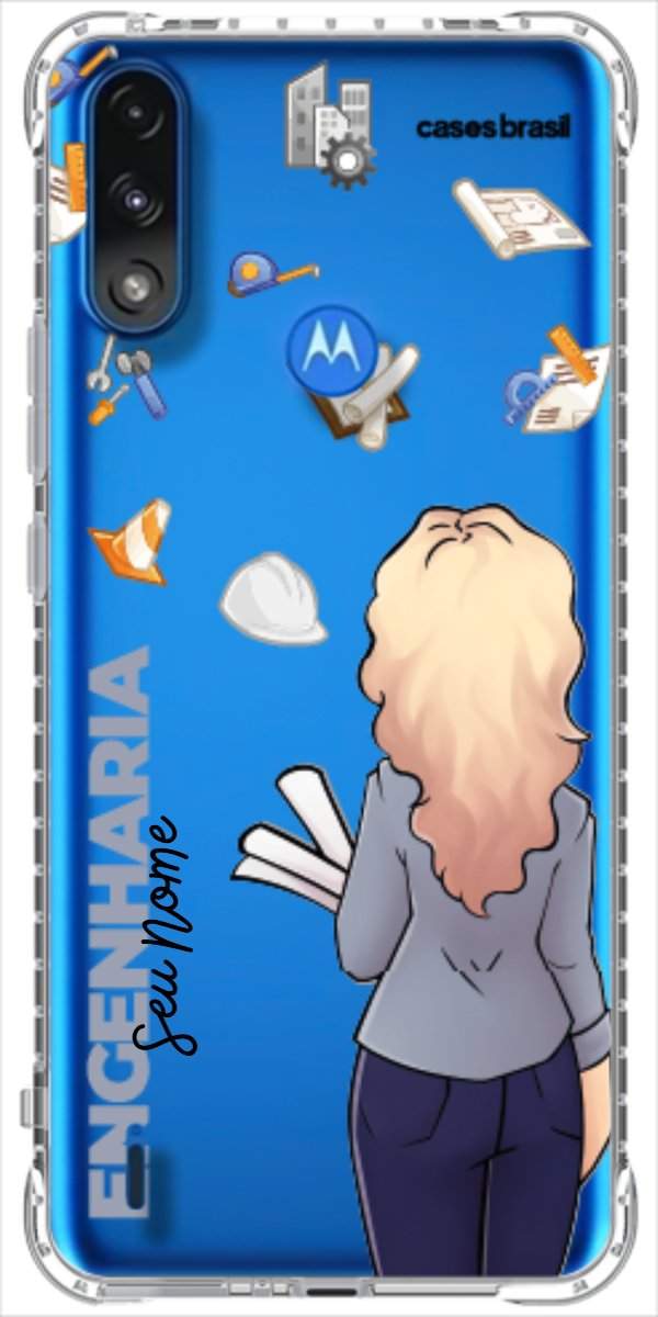 Capinha para Celular Engenharia - Boneca Profissão