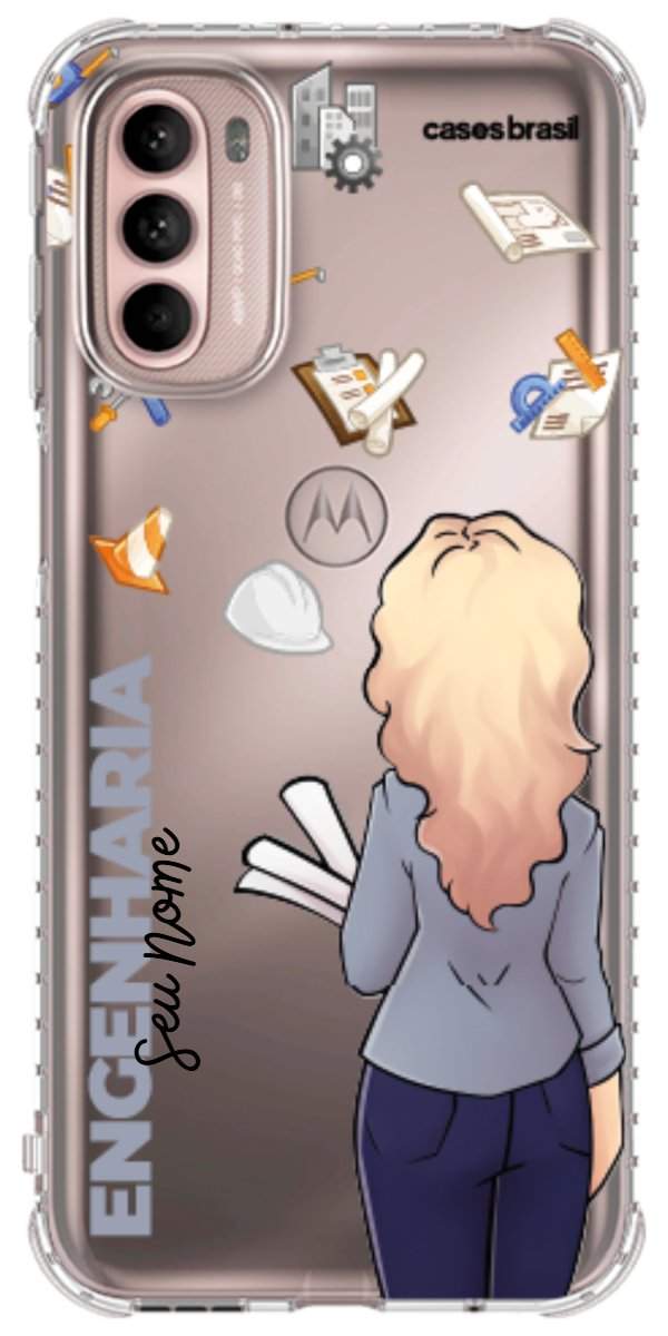 Capinha para Celular Engenharia - Boneca Profissão