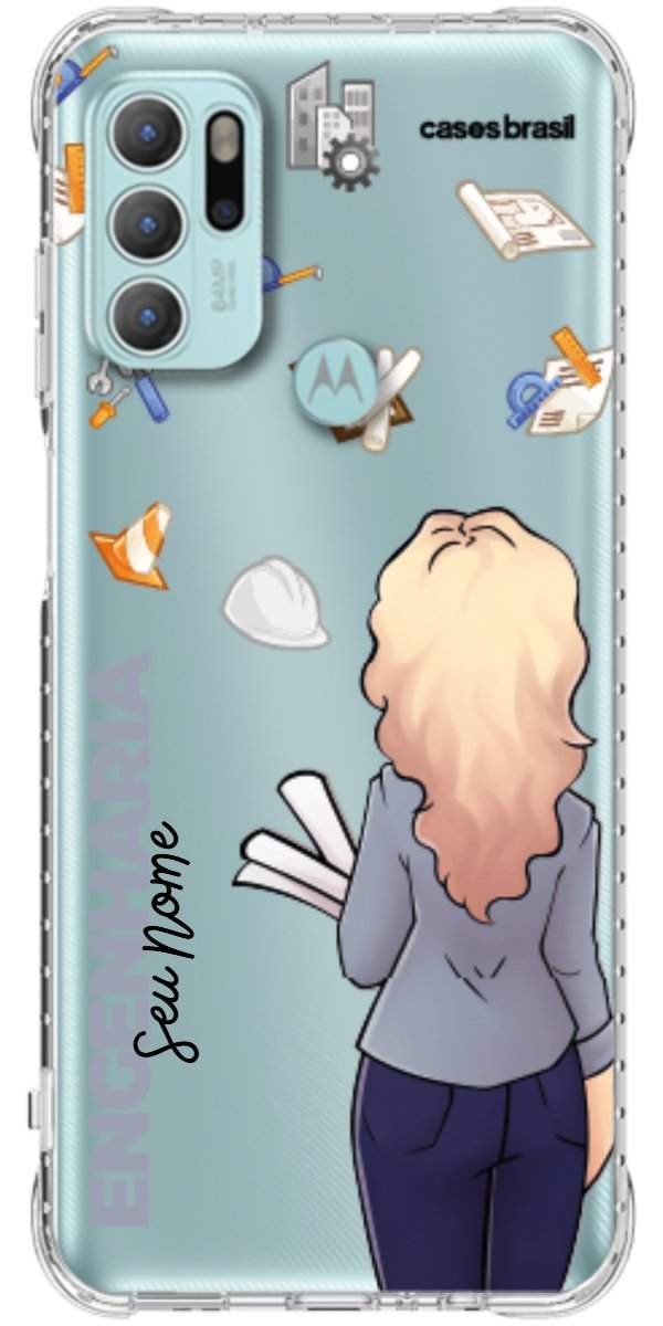 Capinha para Celular Engenharia - Boneca Profissão