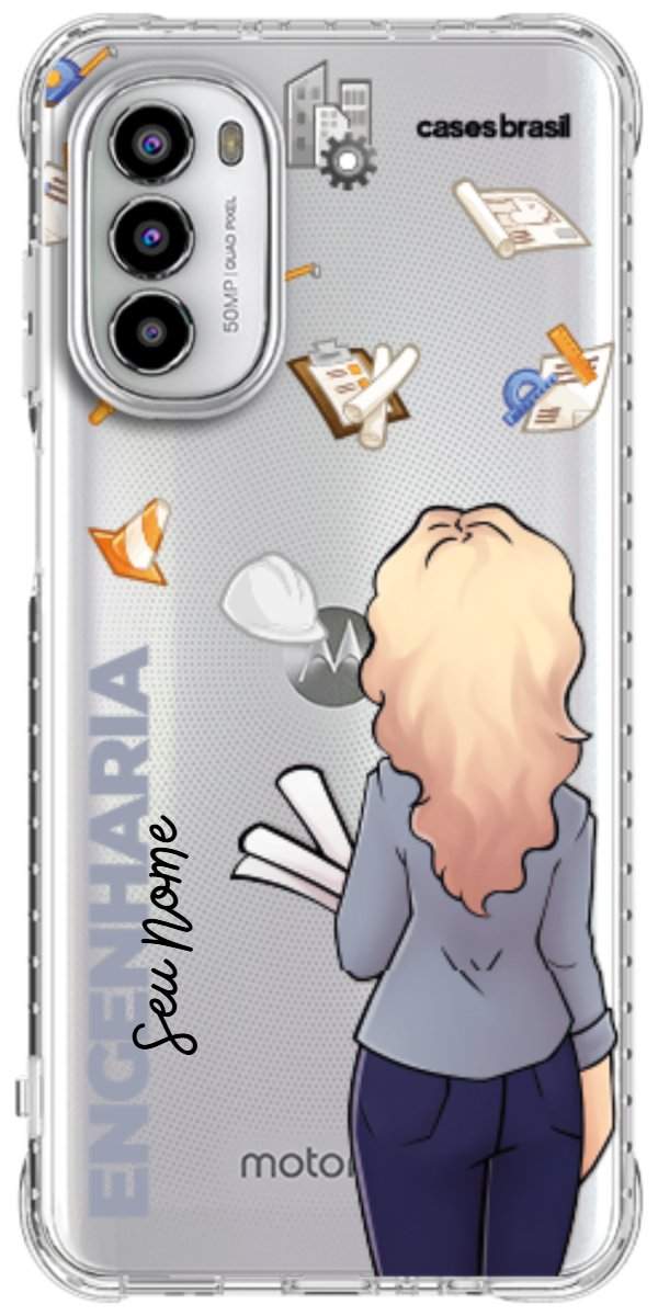 Capinha para Celular Engenharia - Boneca Profissão