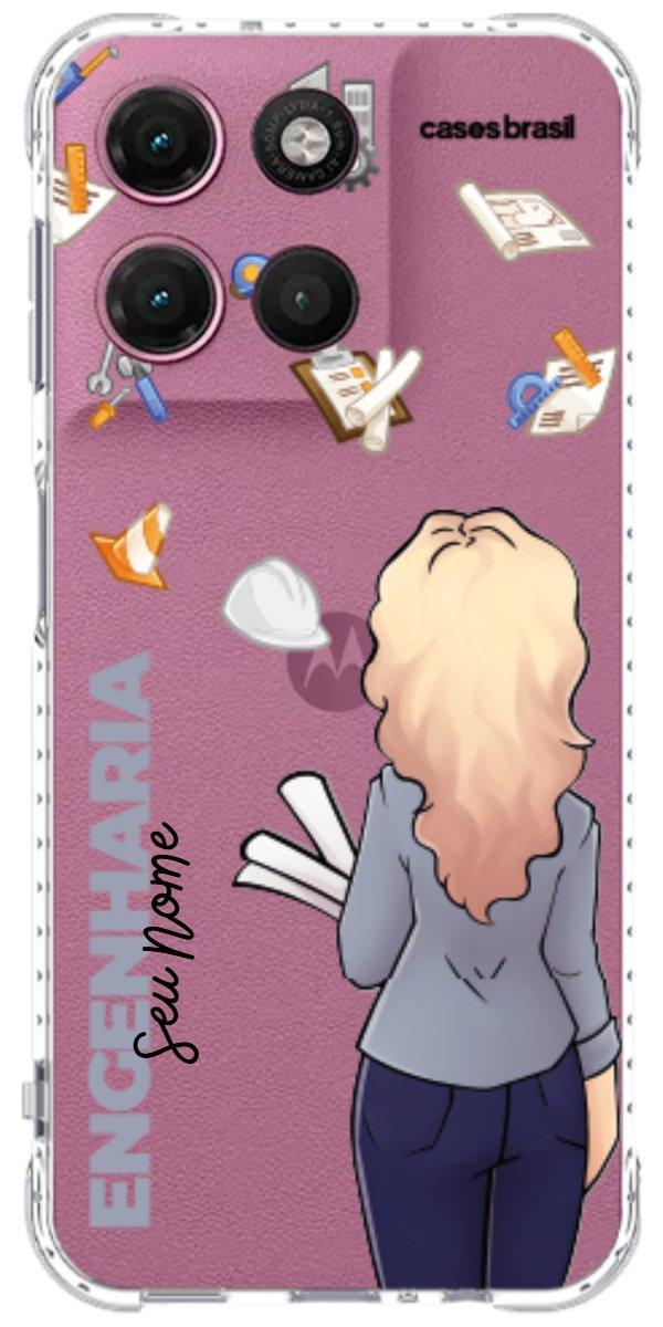 Capinha para Celular Engenharia - Boneca Profissão