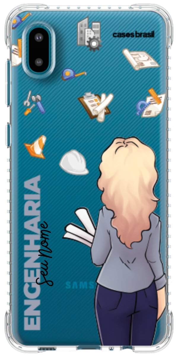 Capinha para Celular Engenharia - Boneca Profissão