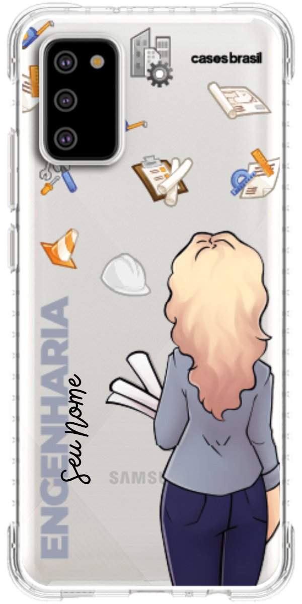 Capinha para Celular Engenharia - Boneca Profissão