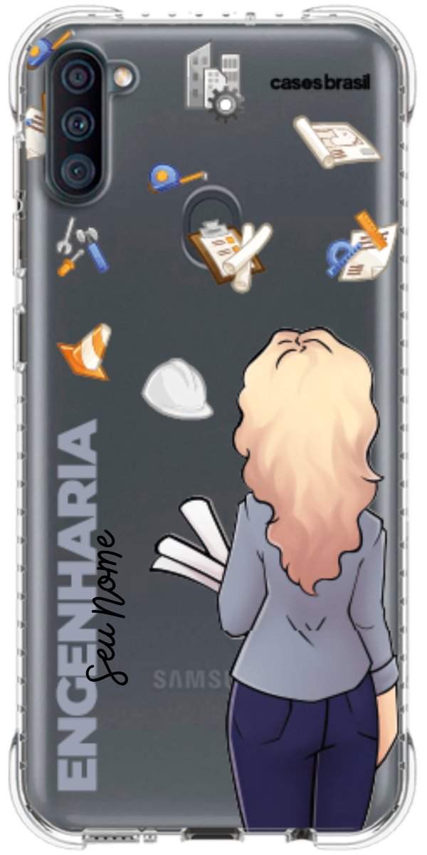 Capinha para Celular Engenharia - Boneca Profissão