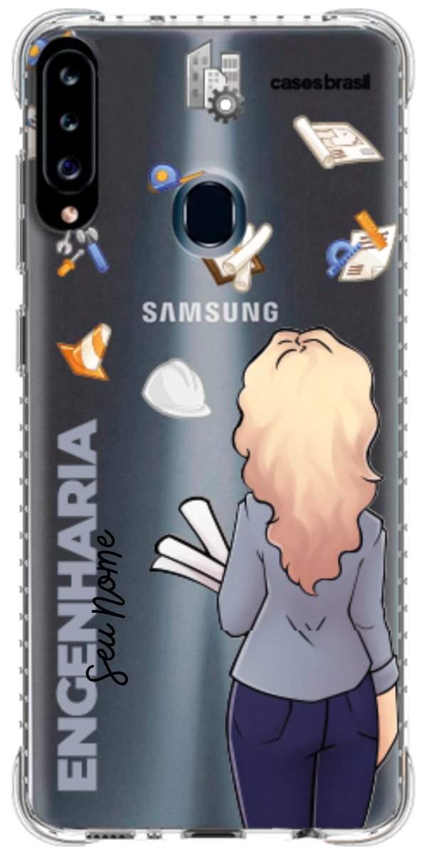 Capinha para Celular Engenharia - Boneca Profissão