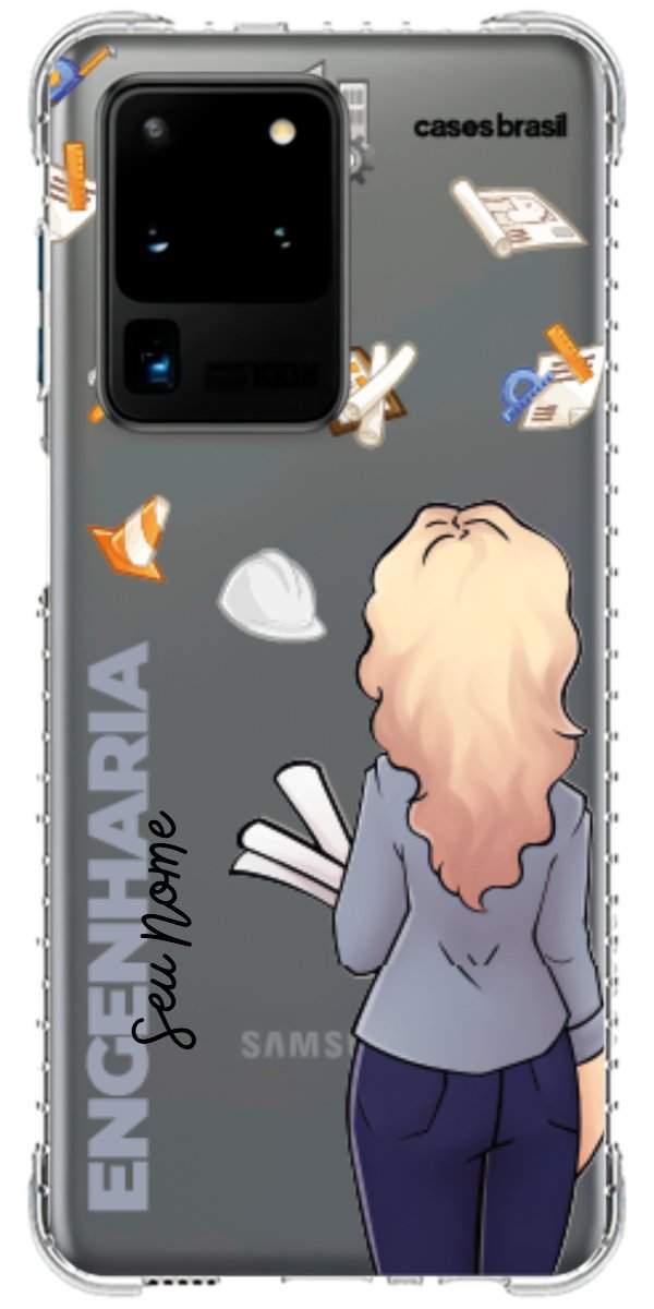 Capinha para Celular Engenharia - Boneca Profissão
