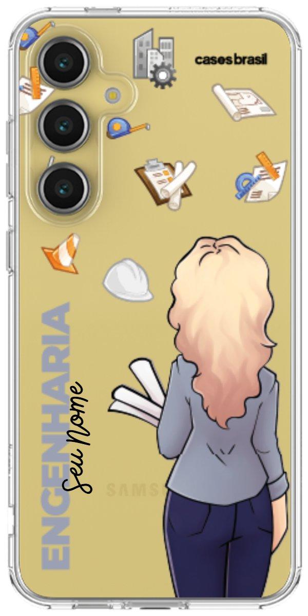 Capinha para Celular Engenharia - Boneca Profissão