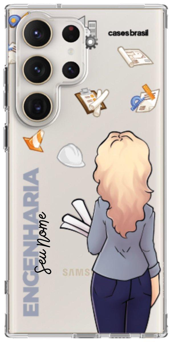 Capinha para Celular Engenharia - Boneca Profissão