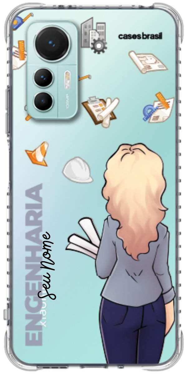 Capinha para Celular Engenharia - Boneca Profissão
