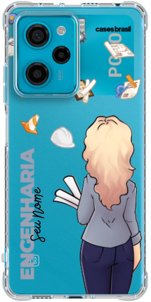 Capinha para Celular Engenharia - Boneca Profissão