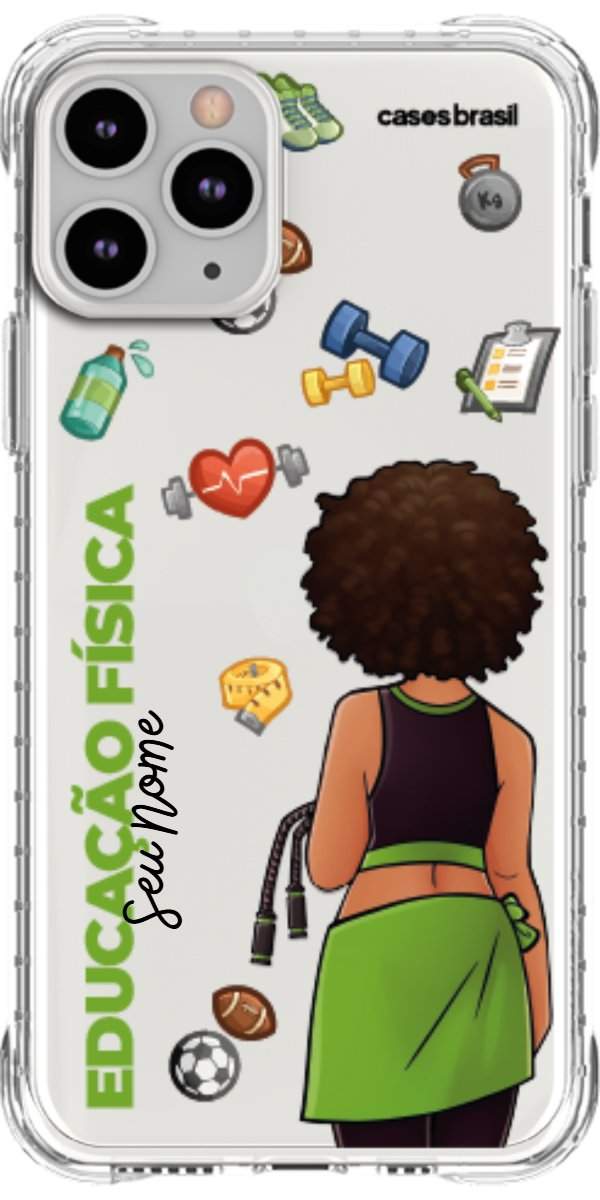 Capinha para celular Educação Física - Boneca Profissão