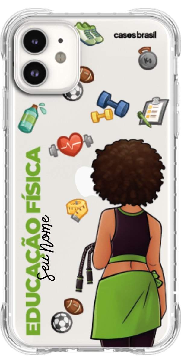 Capinha para celular Educação Física - Boneca Profissão
