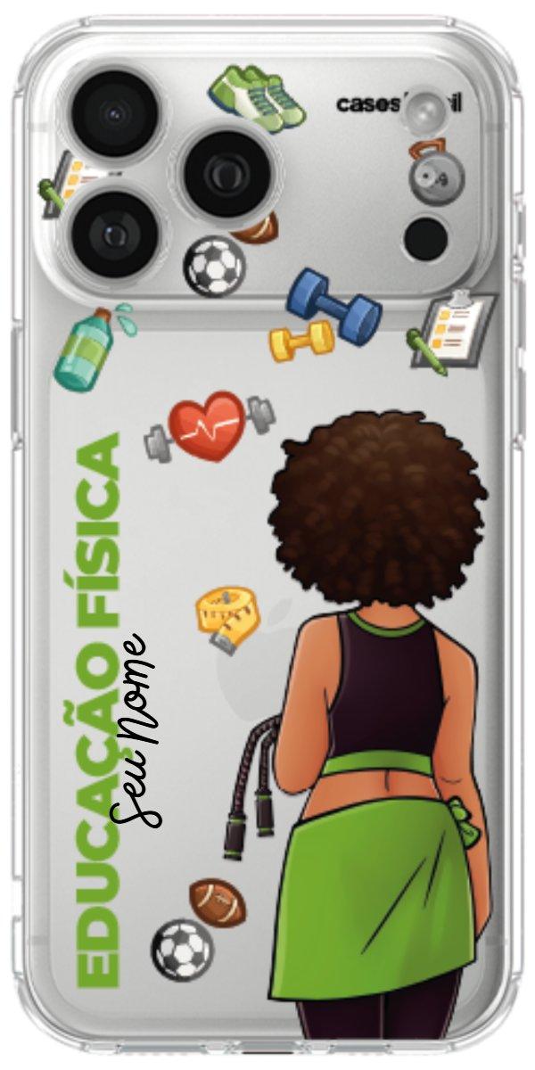 Capinha para celular Educação Física - Boneca Profissão
