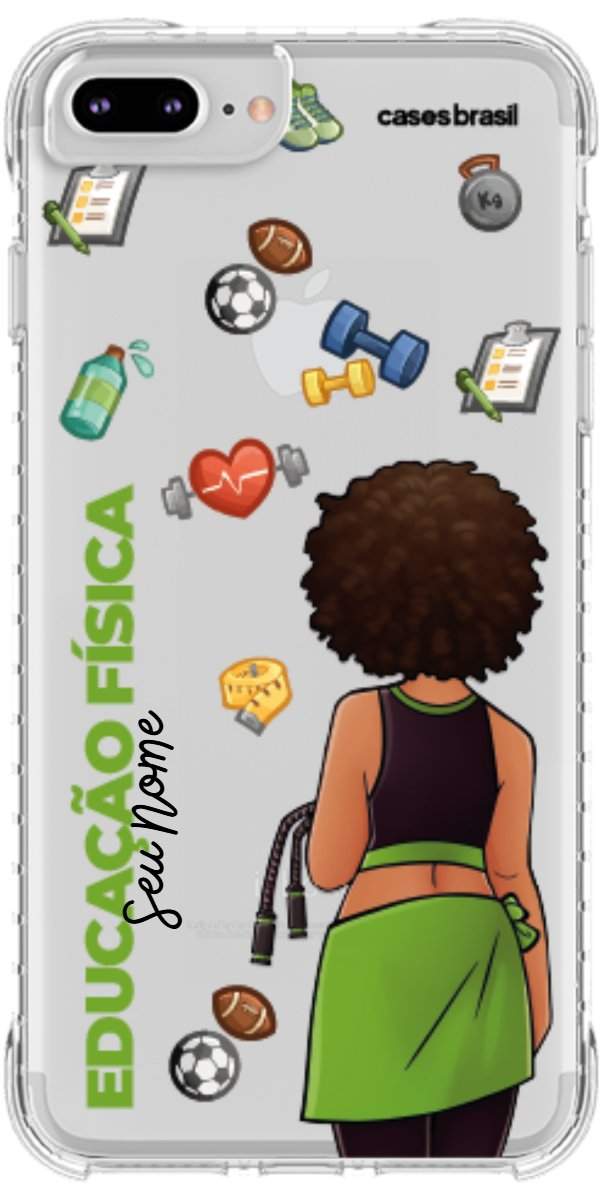 Capinha para celular Educação Física - Boneca Profissão