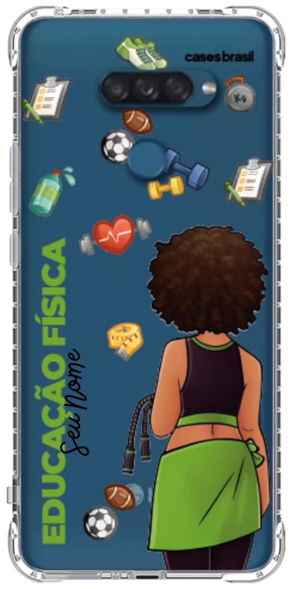 Capinha para celular Educação Física - Boneca Profissão