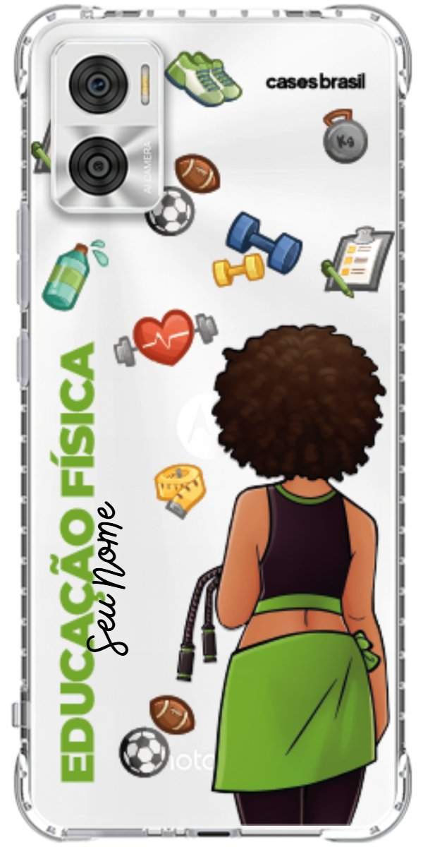 Capinha para celular Educação Física - Boneca Profissão