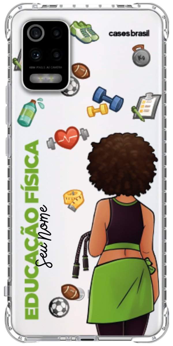 Capinha para celular Educação Física - Boneca Profissão