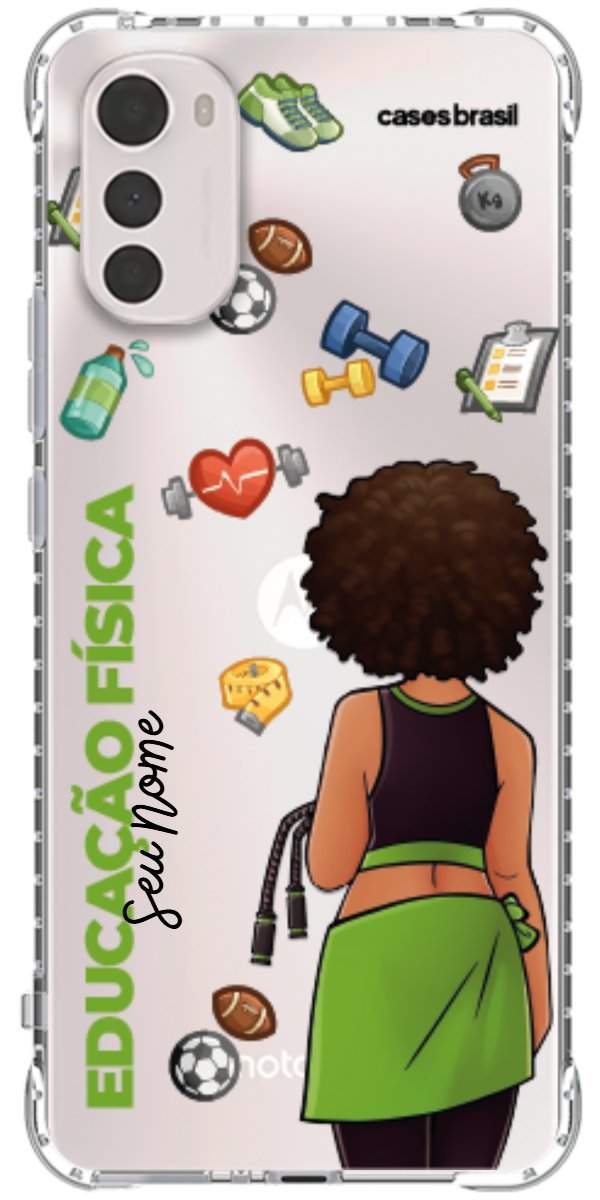 Capinha para celular Educação Física - Boneca Profissão