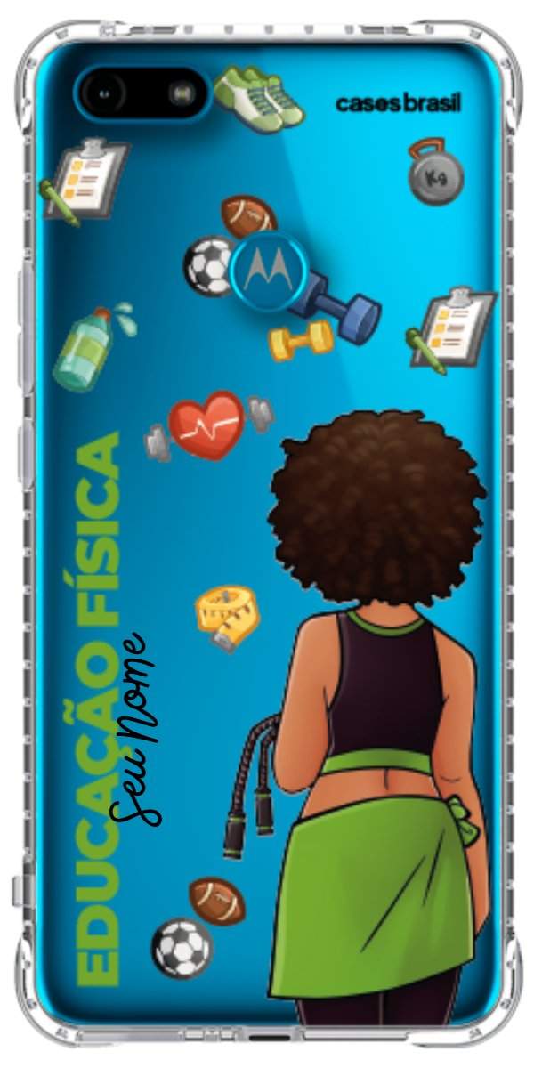 Capinha para celular Educação Física - Boneca Profissão