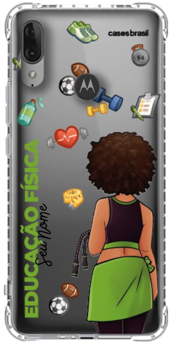 Capinha para celular Educação Física - Boneca Profissão